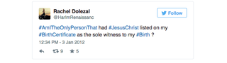 Illustration for article titled 9 Tweets From Rachel Dolezal That Will Really Make You Think